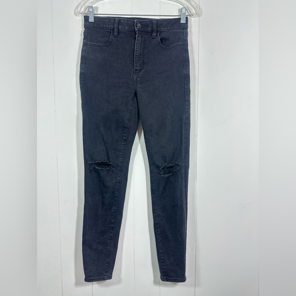 American Eagle Size 6 Womens Jean Next Level Stretch Super High Rise Jegging